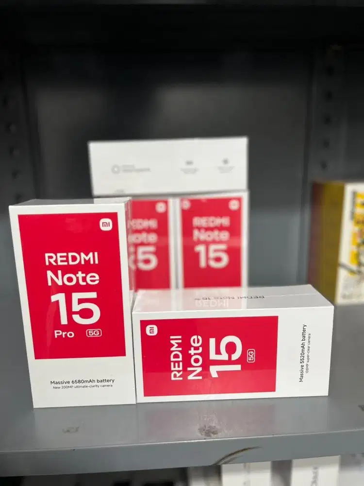 NEW REDMI NOTE 15 SERIES GARANSI RESMI XIAOMI INDONESIA!!