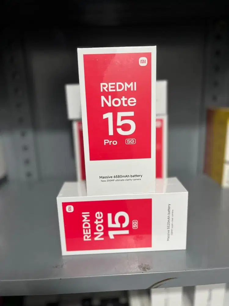 NEW REDMI NOTE 15 SERIES GARANSI RESMI XIAOMI INDONESIA!!