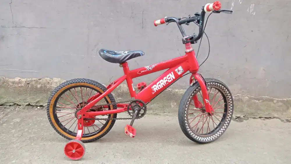 Sepeda anak EVERGREEN ukuran 16