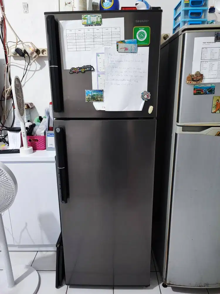 Kulkas Sharp 2 Pintu SJ-326GC 100 WATT