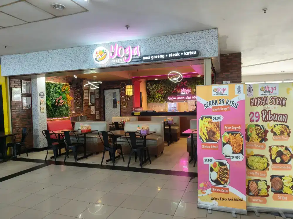 DIBUTUHKAN STEWARD di YOGA RESTO CIBINONG ( Baca deskripsi )