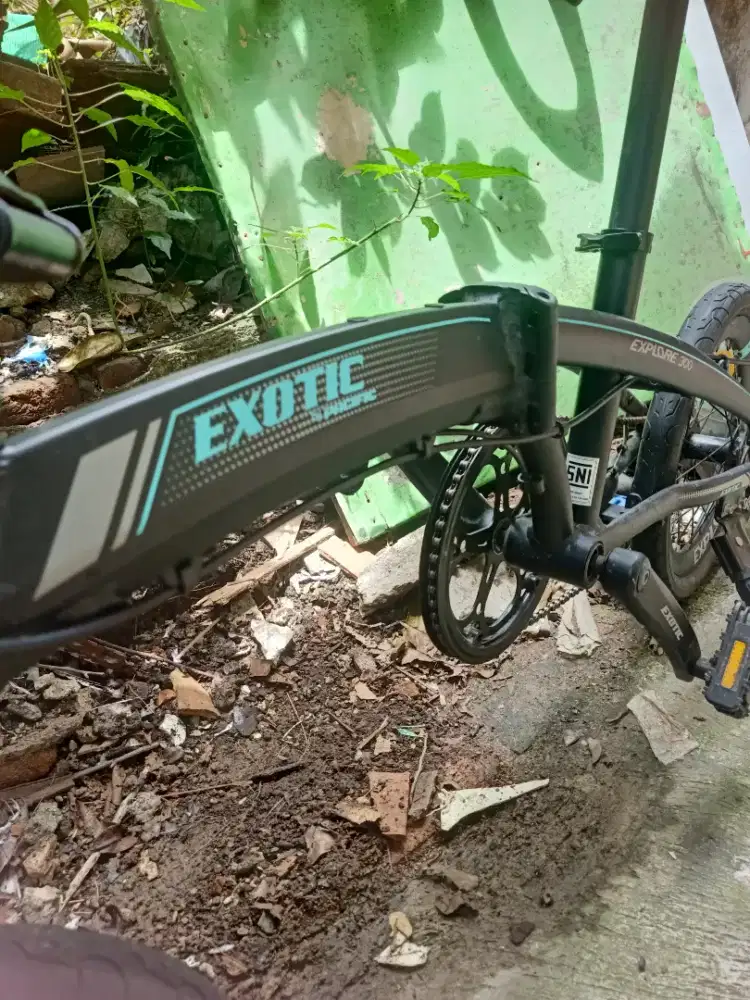 Sepeda lipat exotic ukuran 16