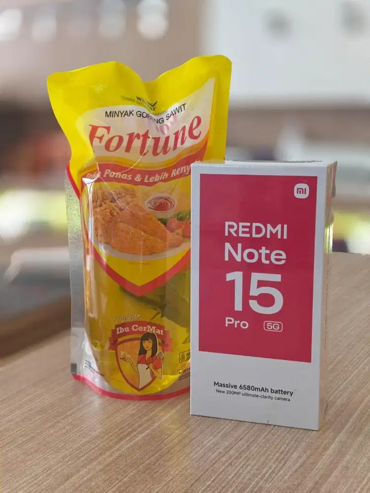 REDMI NOTE 15 PRO 5G BERGARANSI RESMI