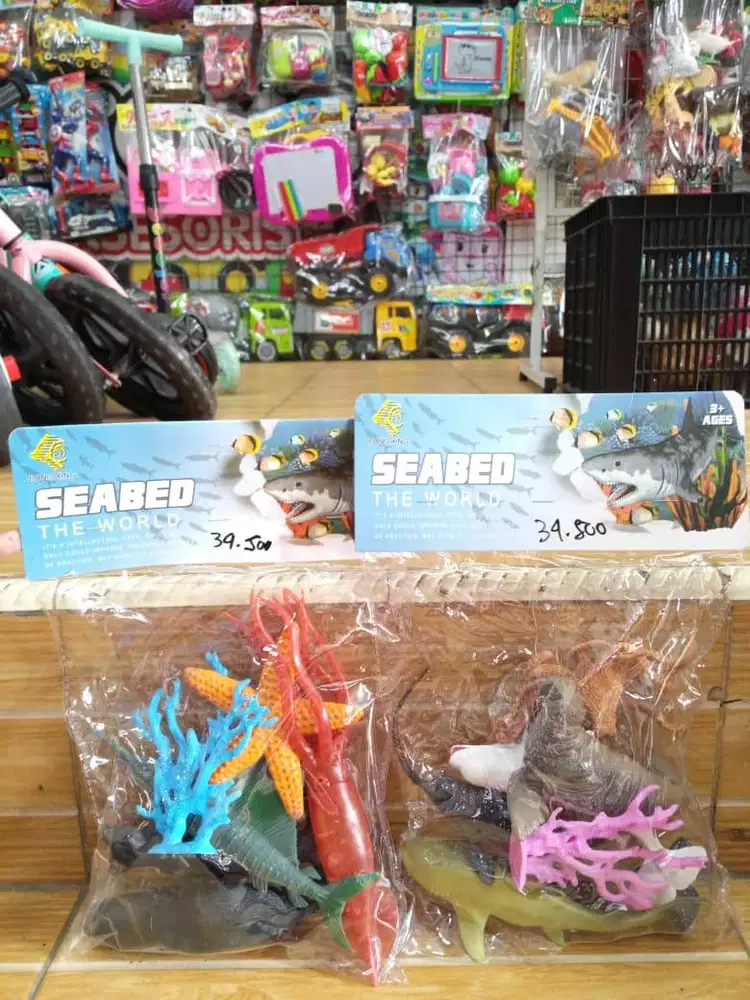mainan anak set animal sea