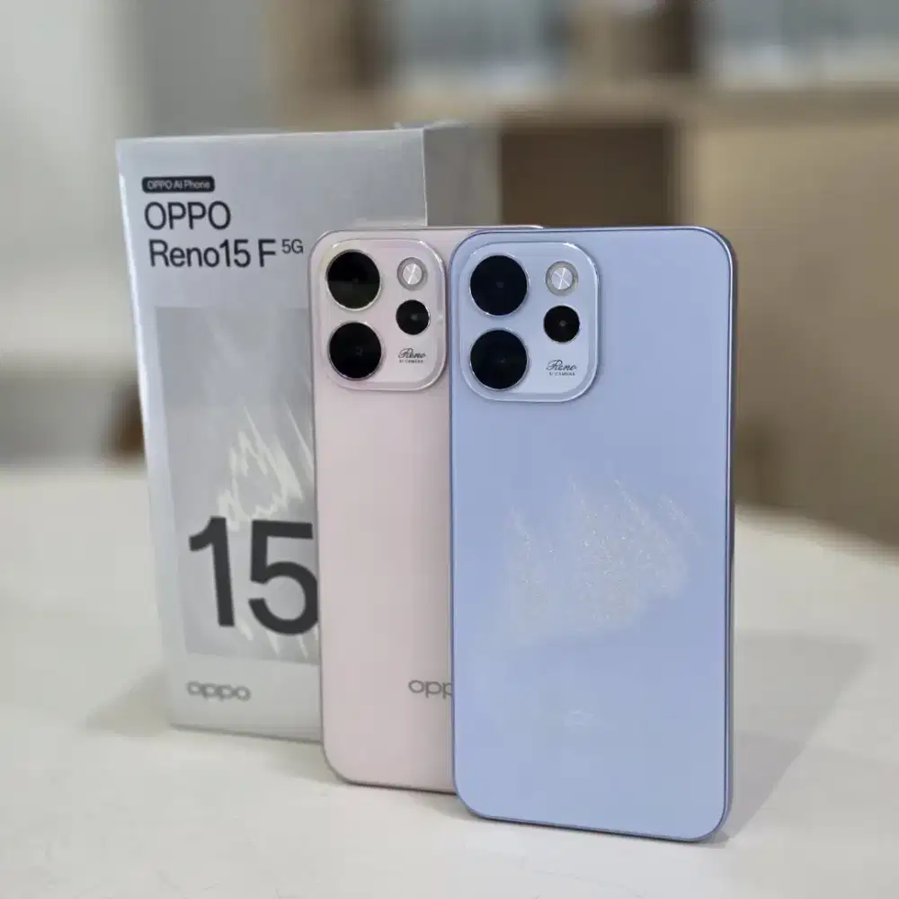 OPPO Reno 15F 5G – Ngebut 5G, Harga Hemat!
