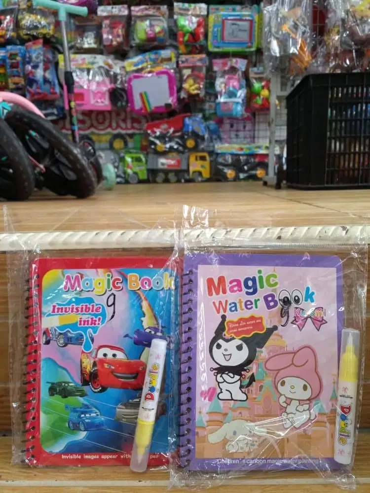 mainan anak magic book