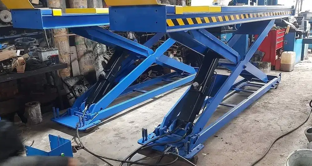 Scissor Lift Spooring
