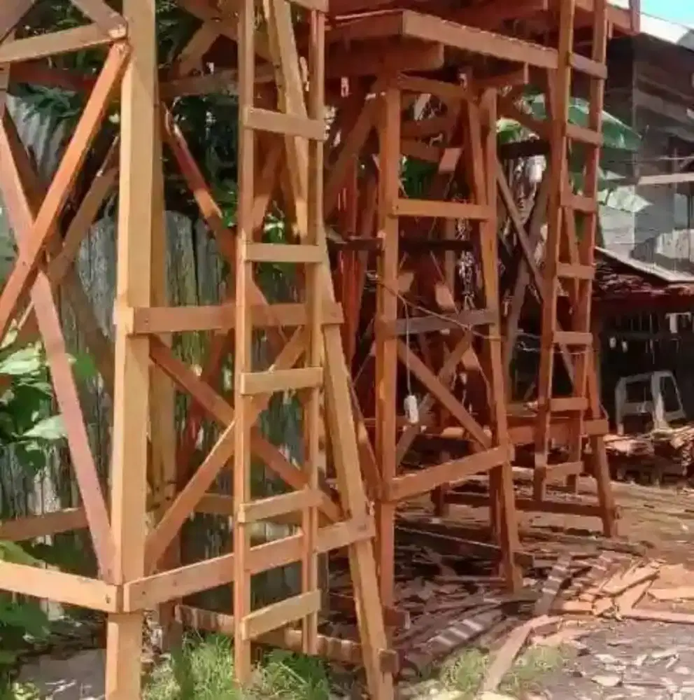 Tower tandon pagar tangga tinggi 3 mtr /4 mtr