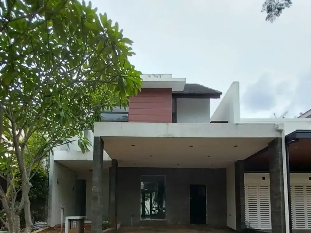 Rumah modern cantik strategis  di BSD PR 14761