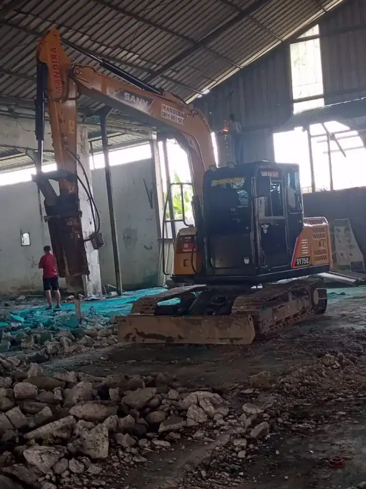 Excavator sk pc100 vibro beko pc75 tandem roller wales