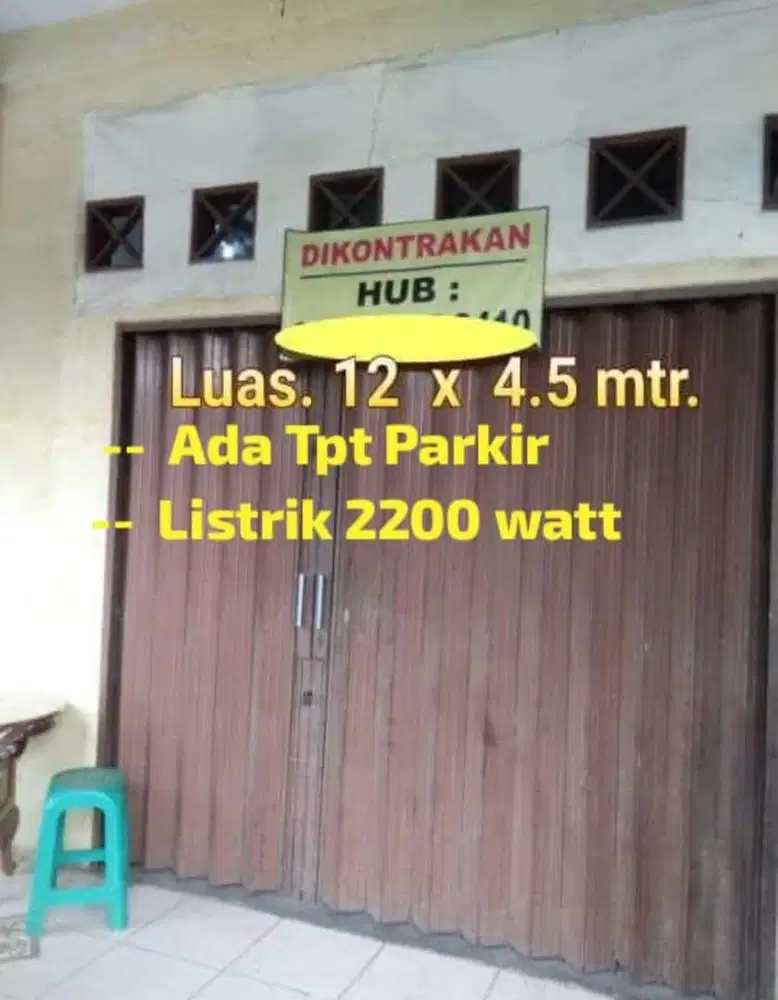 Disewakan/Dijual bangunan untuk usaha