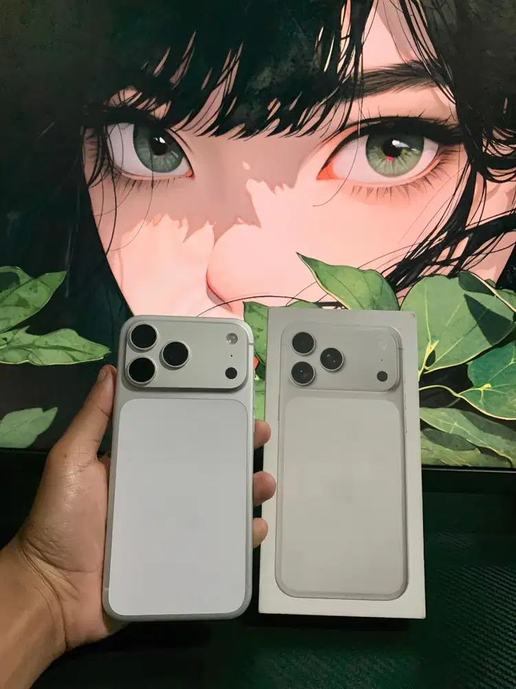 Iphone 17 promax silver 256gb ibox