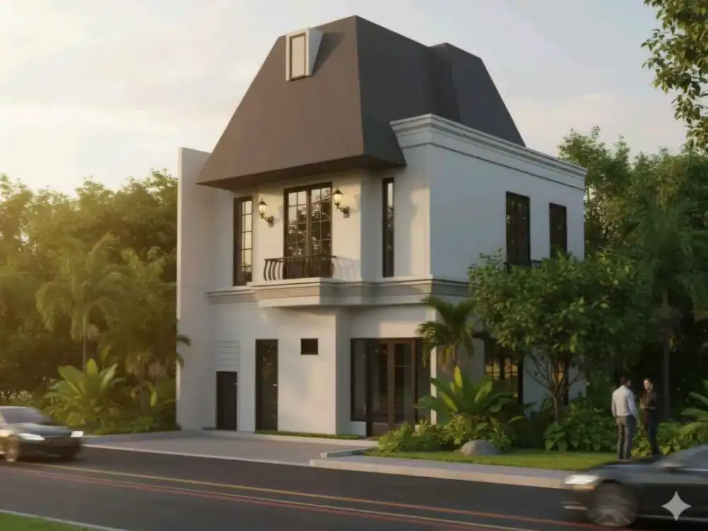 Rumah Brand New Posisi Hook di Bintaro Tangsel LR-17789