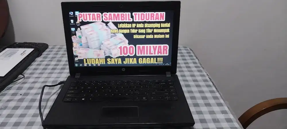 Laptop HP Notebook 640 G1 siap pakai, siap kerja