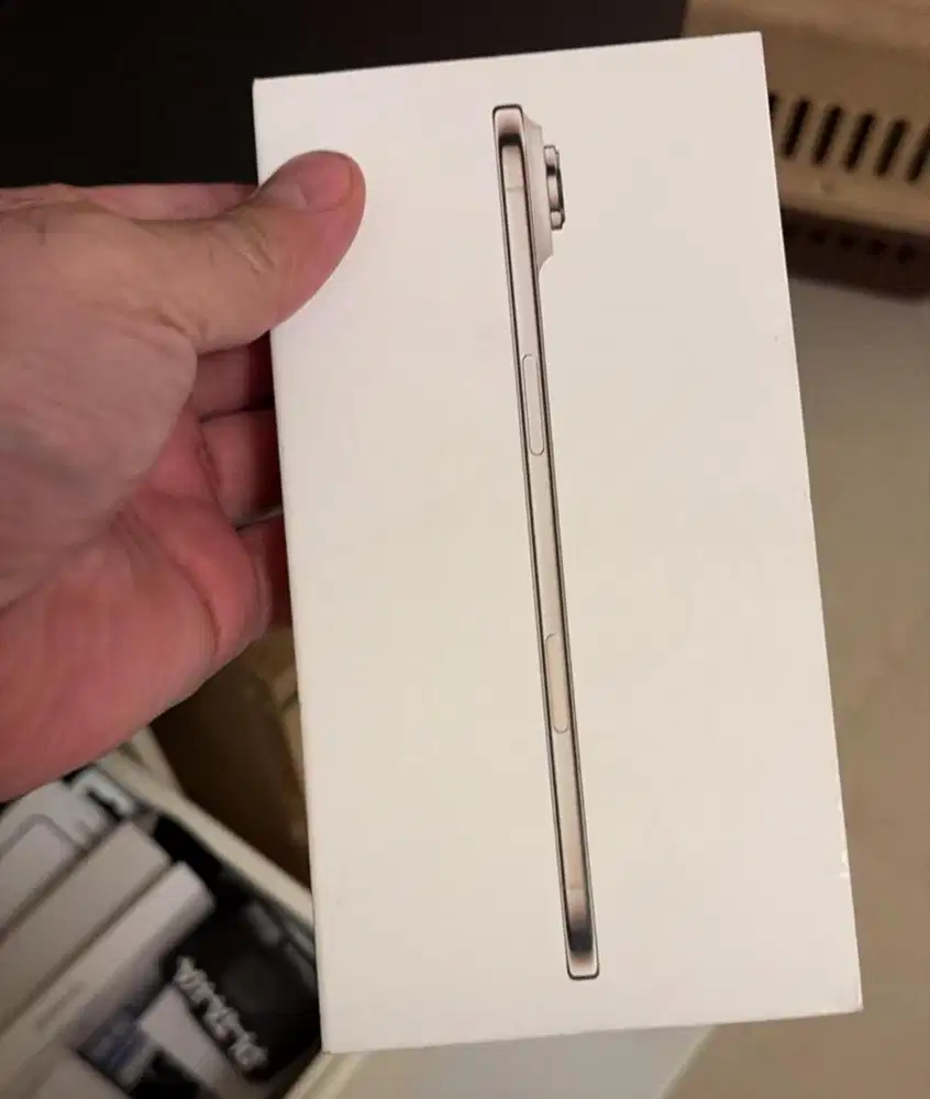 apple iphone 17 air gold ibox baru 2 hari like new