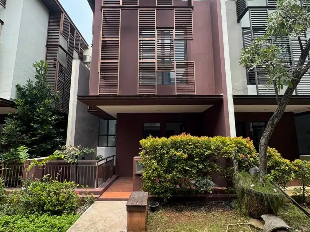 TERMURAH! Rumah 3 Lantai Whelford Greenwich Park BSD – 3+1 KT, SHM On Hand 1,55M