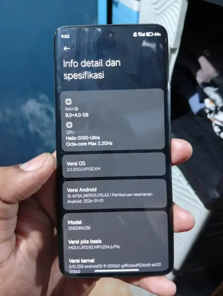 Xiaomi Note 15 4G Black