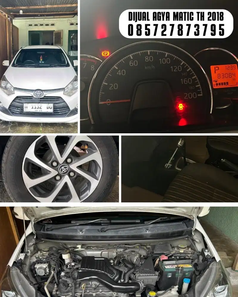 DIJUAL MOBIL AGYA MATIC 2018