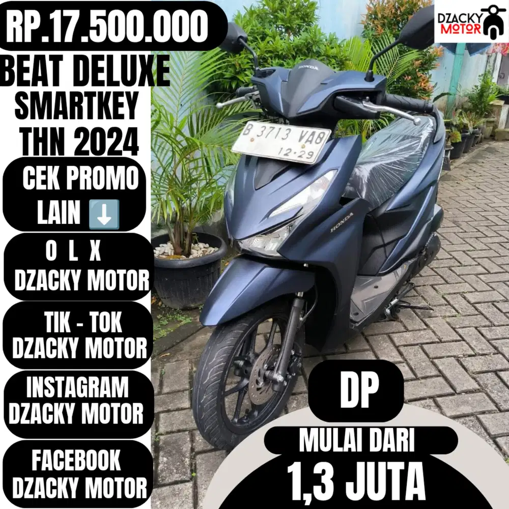 BEAT DELUXE SMARTKEY 2024 SECOND LIKE NEW