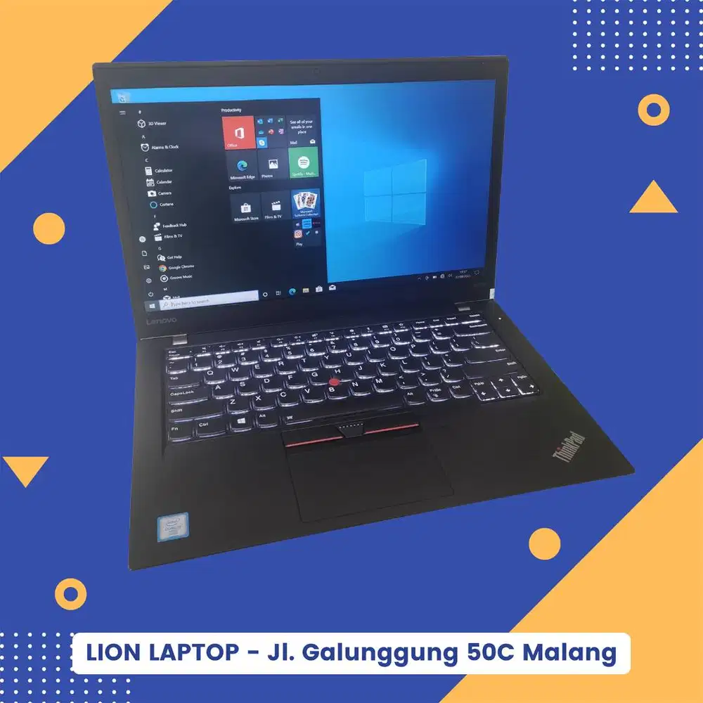 RAM 8GB SSD 256GB Core i5 Touchscreen SLIM Lenovo Thinkpad T470s [01|0