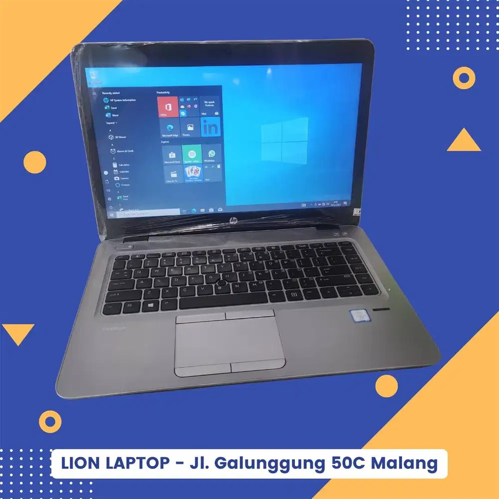 Core i5 RAM 8GB Murah SSD 258GB HP Elitebook 840 G3 [01|03]