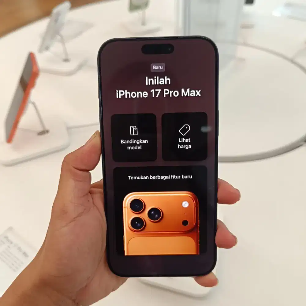 KREDIT IPHONE 17 PROMAX 256GB, CICILAN MODAL KTP