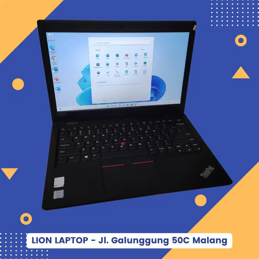 Core i5 Gen 8 RAM 8GB SSD 256GB Lenovo Thinkpad L390 [01|03]