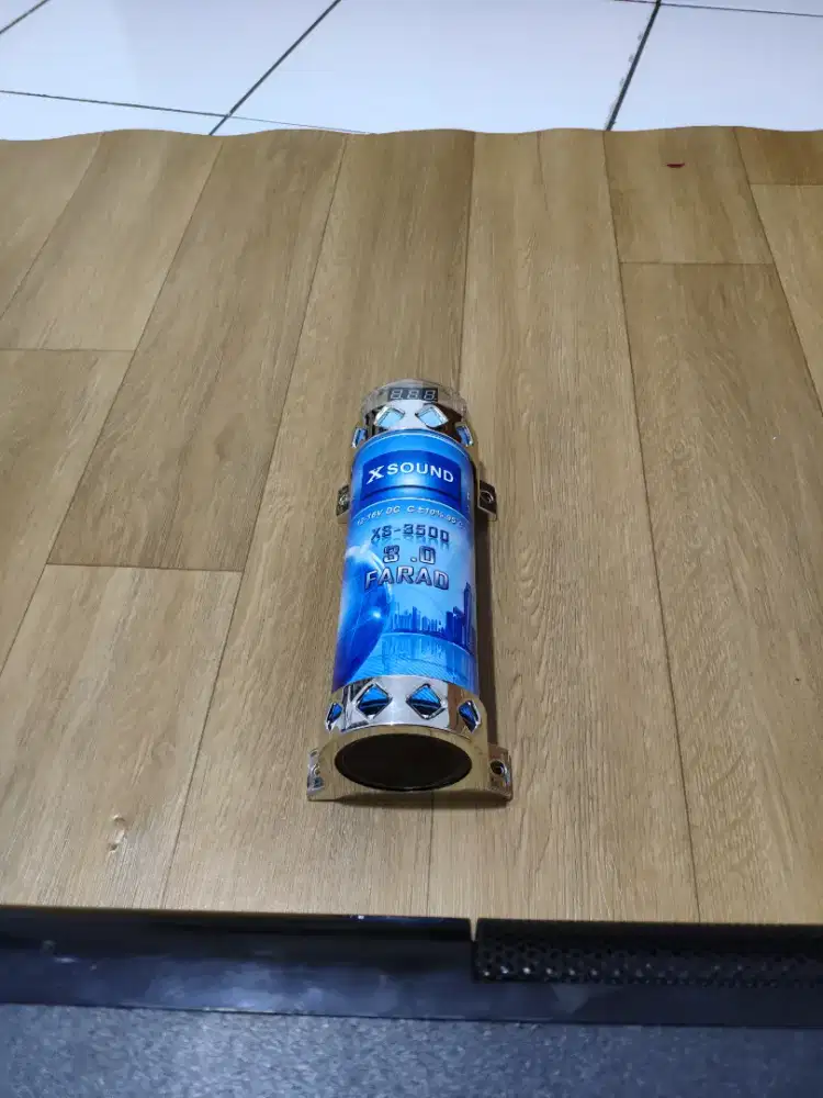 Capasitor bank audio