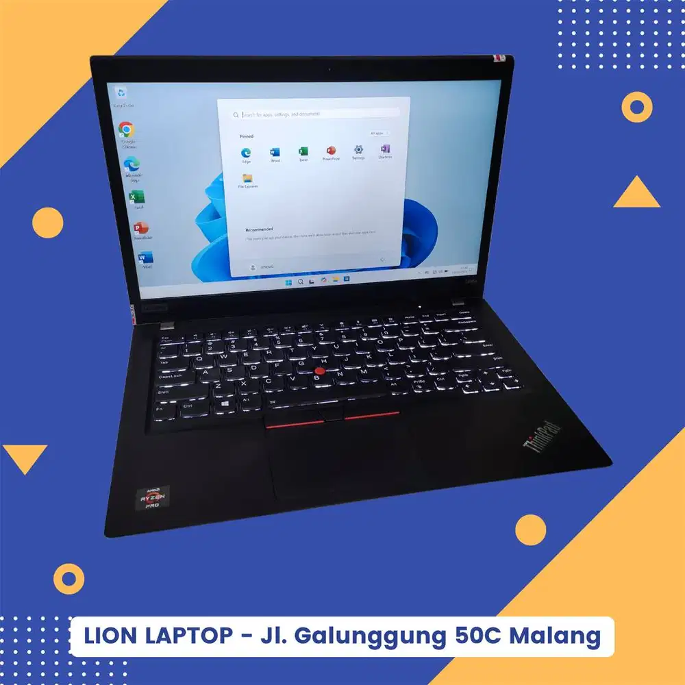 AMD Ryzen 5 PRO 3.7Ghz 8/256 VGA 2GB Lenovo Thinkpad T495s [01|03]