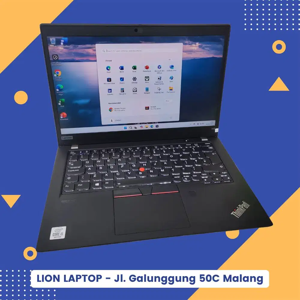 Core i5 Gen 10 slim mulus RAM 8GB SSD 256 Lenovo Thinkpad X13 [01|03]