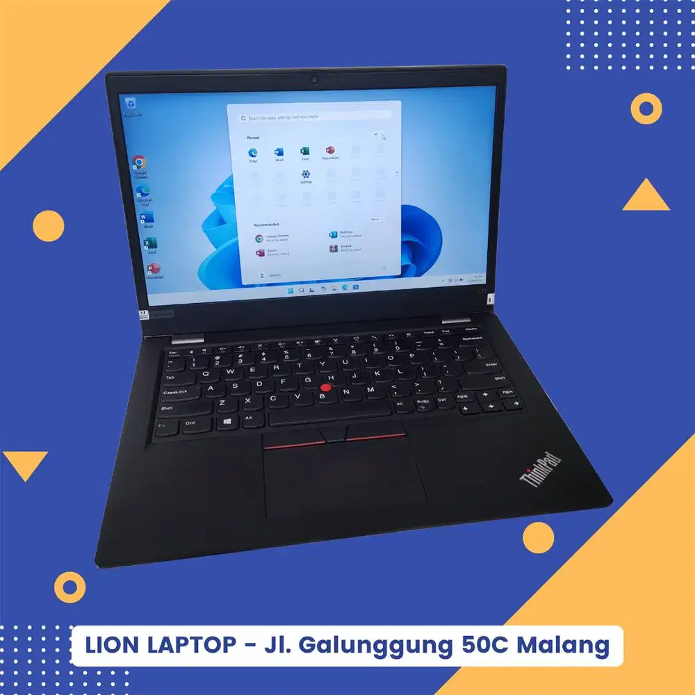 i5 GEN 11 3 JUTAAN RAM 8 SSD 256 Lenovo Thinkpad L13 [01|03]