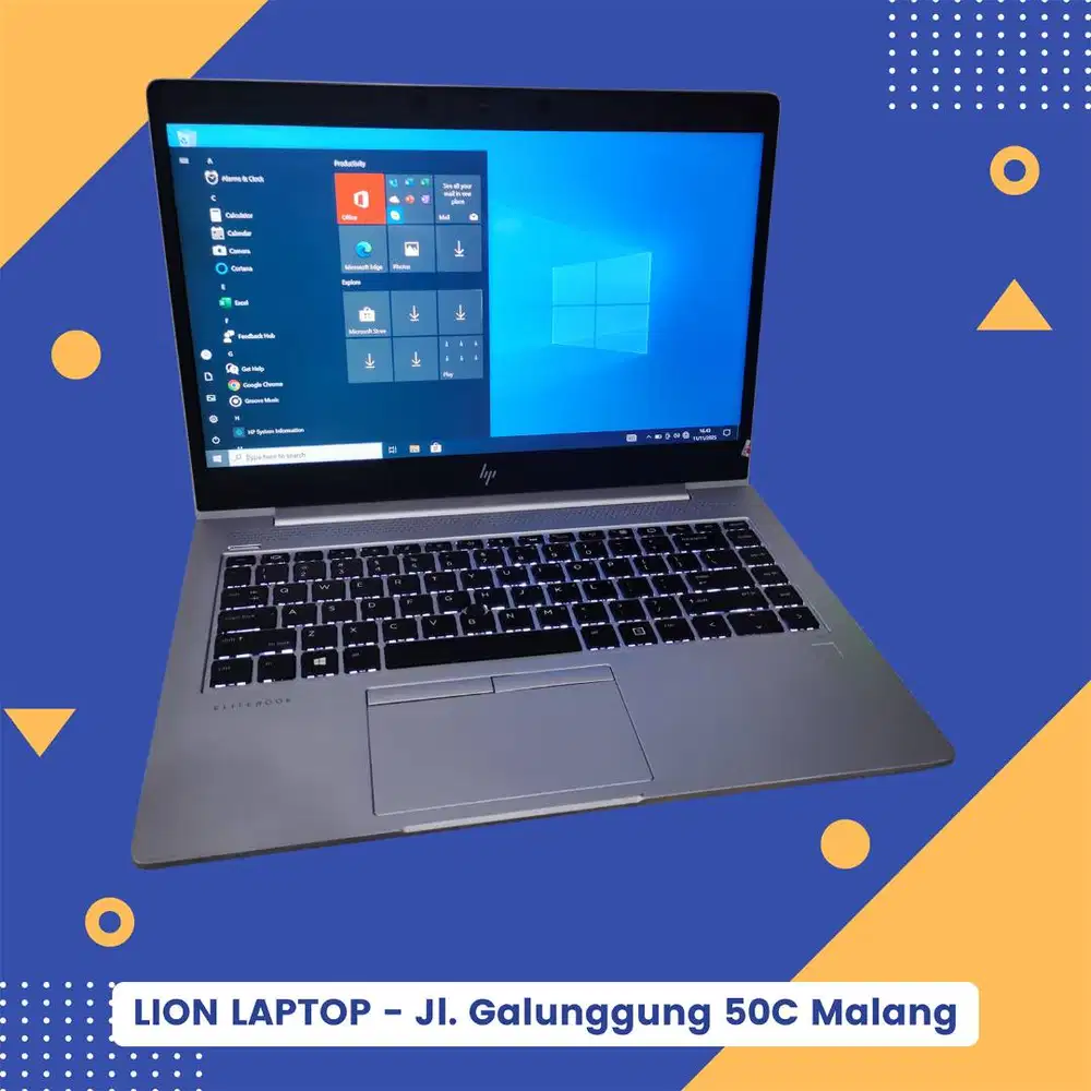 FUll Aluminium Body Core i7 gen 8 8/256 HP Elitebook 840 G6 [01|03]