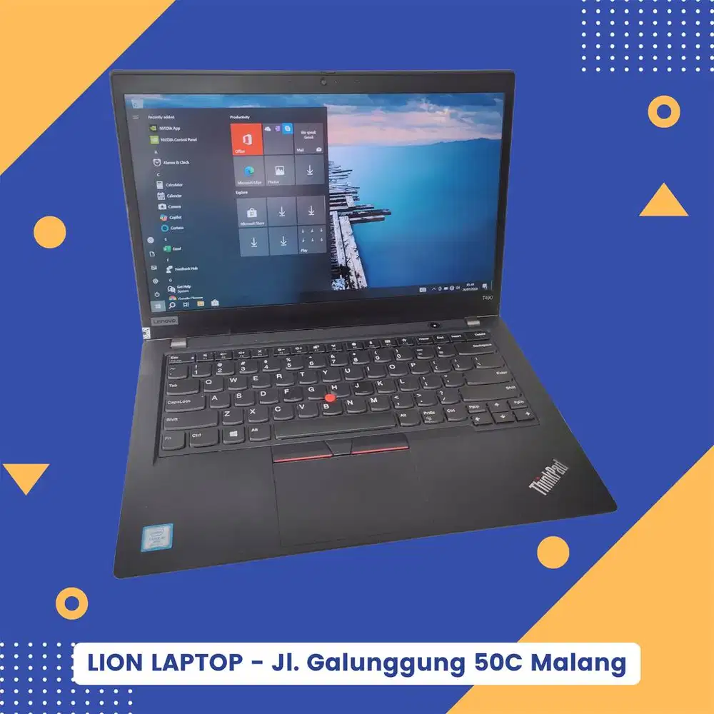 Double VGA NVIDIA Core i5 8/256 Slim Lenovo Thinkpad T490 [01|03]