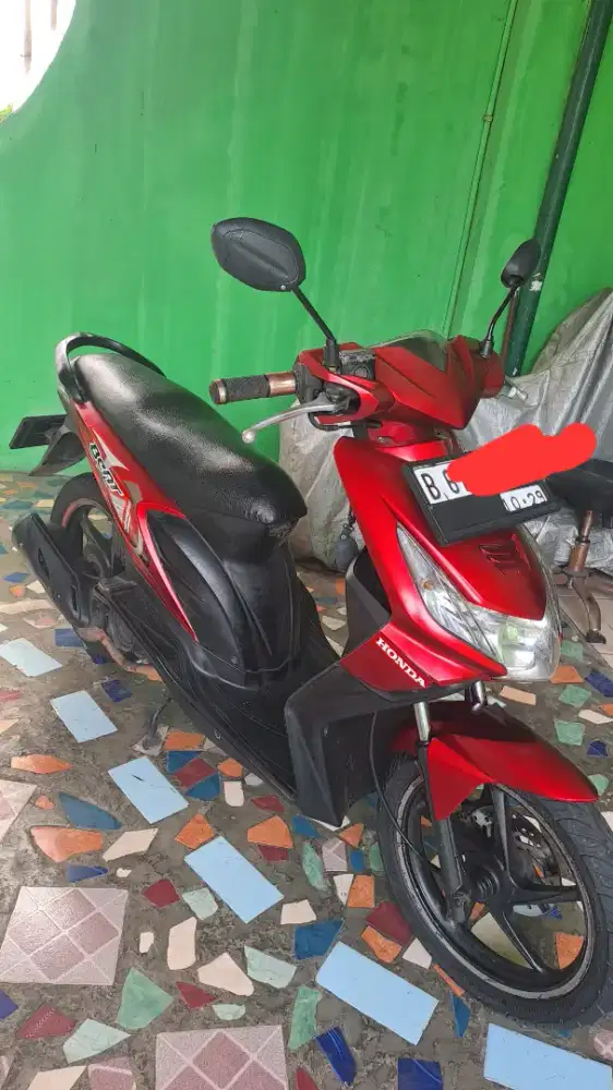 Honda Beat karbu Pjk ON hdp panjang B DKI siap pakai mudik joz