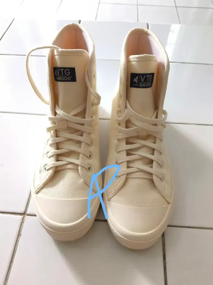 Sepatu Brodo Vantage High - Putih - Ukuran 44