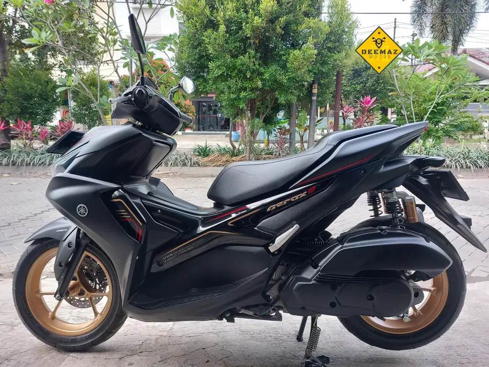 (DP 300)‼️ Plat B TangKot Aerox ABS Keyless Connected Hitam 2023