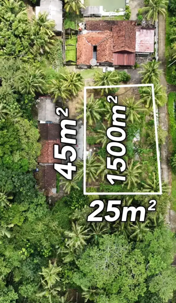 Tanah strategis dekat bandara 1000 dan 500 m2