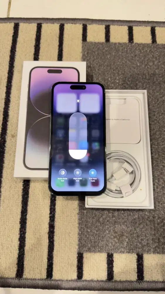 Iphone 14 Pro 256GB Deep Purple Terdaftar Lengkap