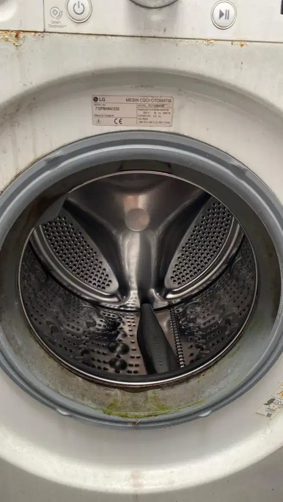 Dijual mesin cuci LG Front Loading Kondisi Error OE