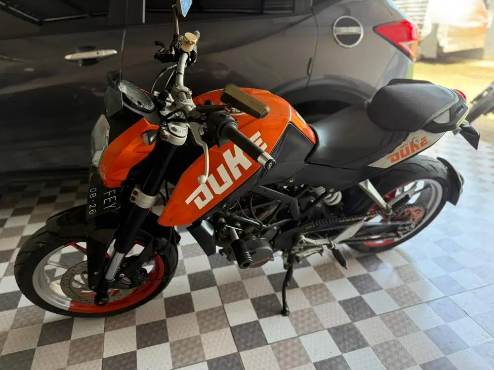 Ktm duxe 200 cc pajak on lengkap