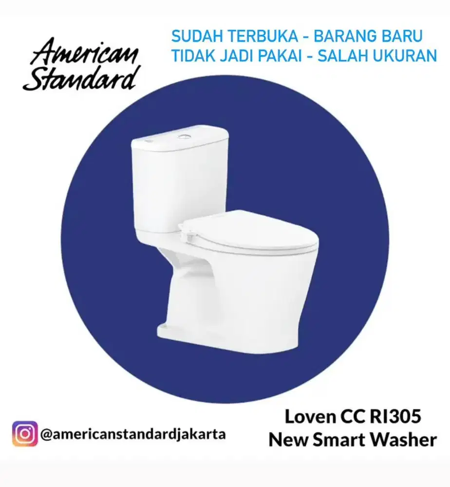 Loven CC Toilet RI500 AS 50 Kloset Duduk WC