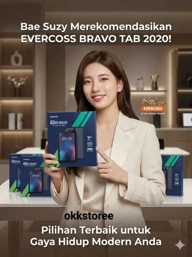 Evercoss Bravo 2020 Tablet Tab RAM 3GB ROM 32GB Layar 7 Inch 4G LTE