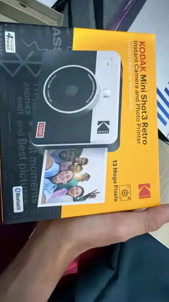 Kamera Kodak Mini Shot 3 Retro C300R BARU BNIB FREE KERTAS FOTO