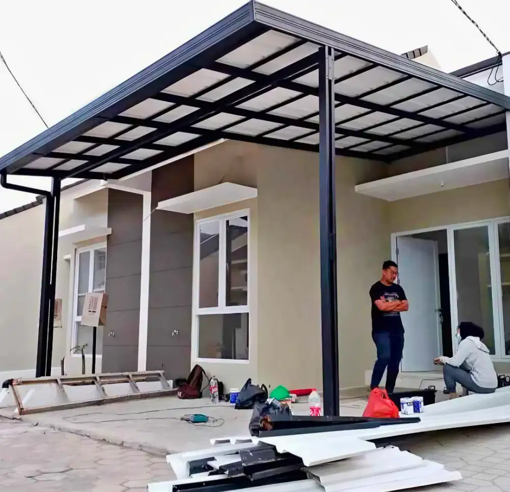 Kanopi baja ringan atap alderon