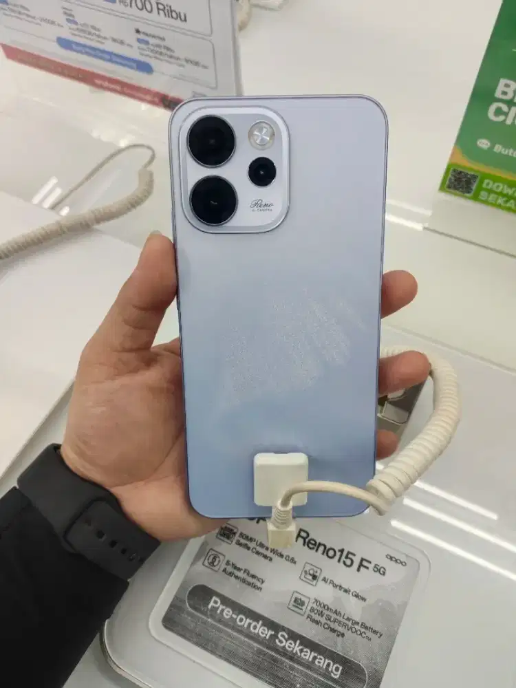Oppo Reno 15F bisa nyicil cuman pake ktp aja