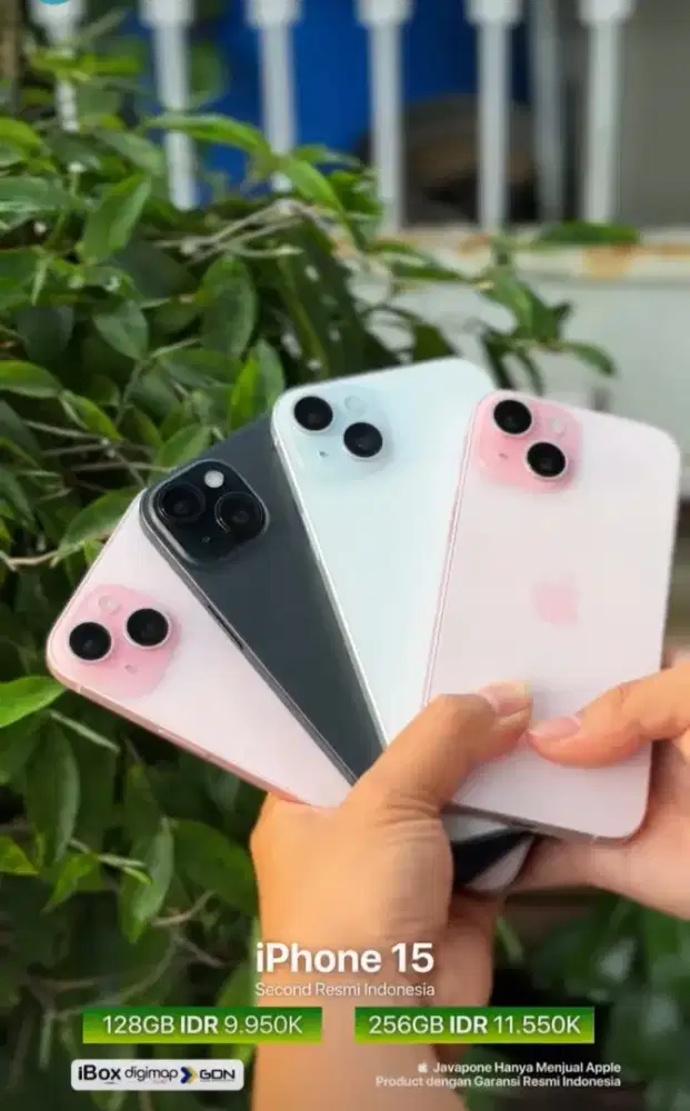 iPhone 15 second iBox kredit tanpa DP