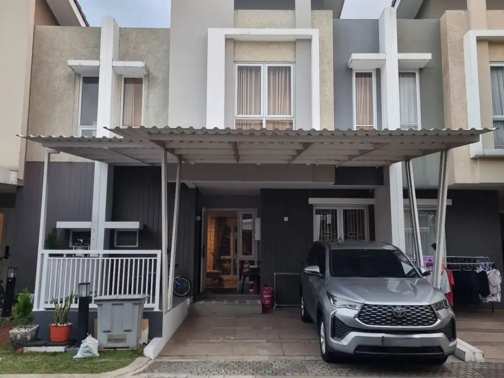 TURUN 500 JUTA! Rumah Full Furnished Rossini Symphonia Gading Serpong – 2 Lantai, 4+1 KT, Now 2,5M