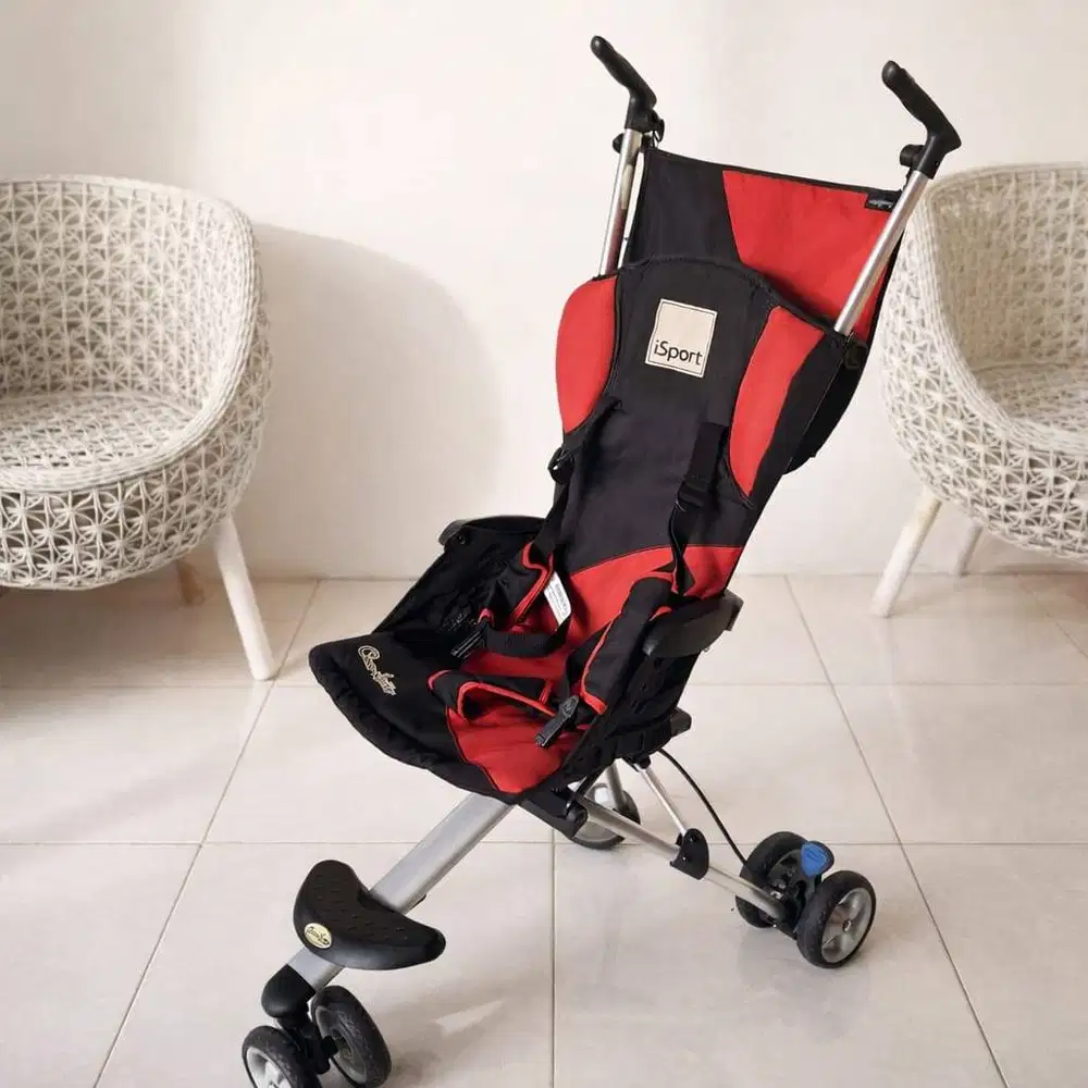 Stroller iSport Ringan Lipat Praktis Kondisi Bagus