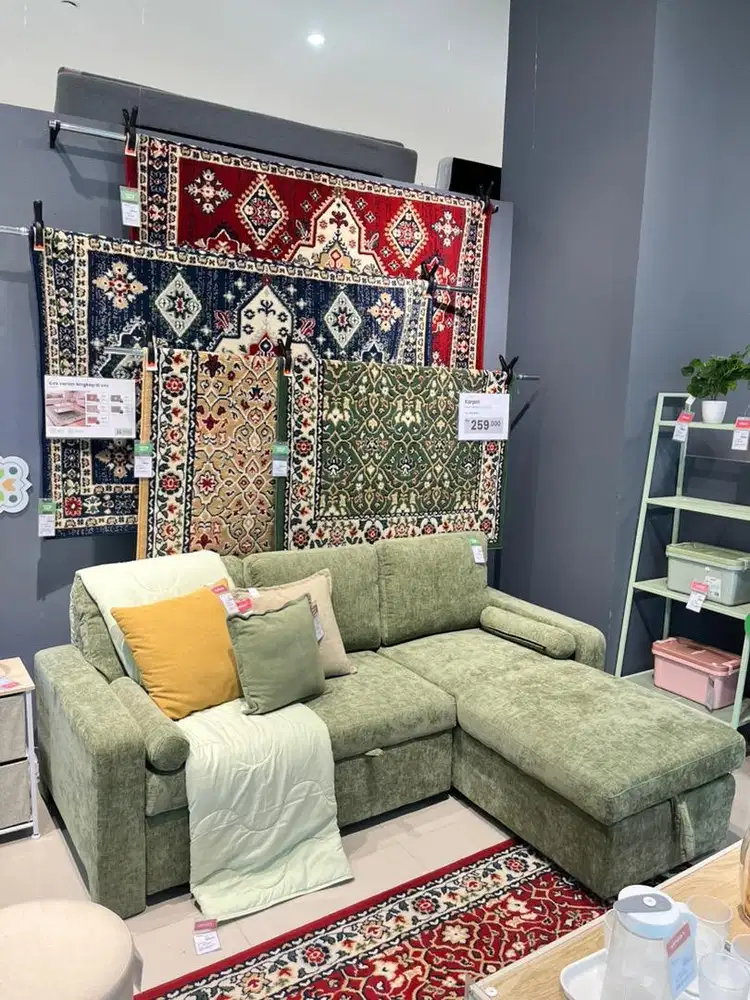 Sofa Sleper L free kirim