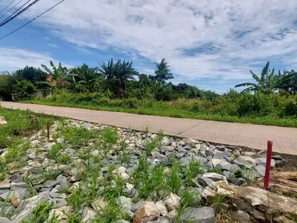 Tanah Cisauk 1Jtan/m Dekat Stasiun baru Jatake - Bisa Cicil Tanpa Bunga